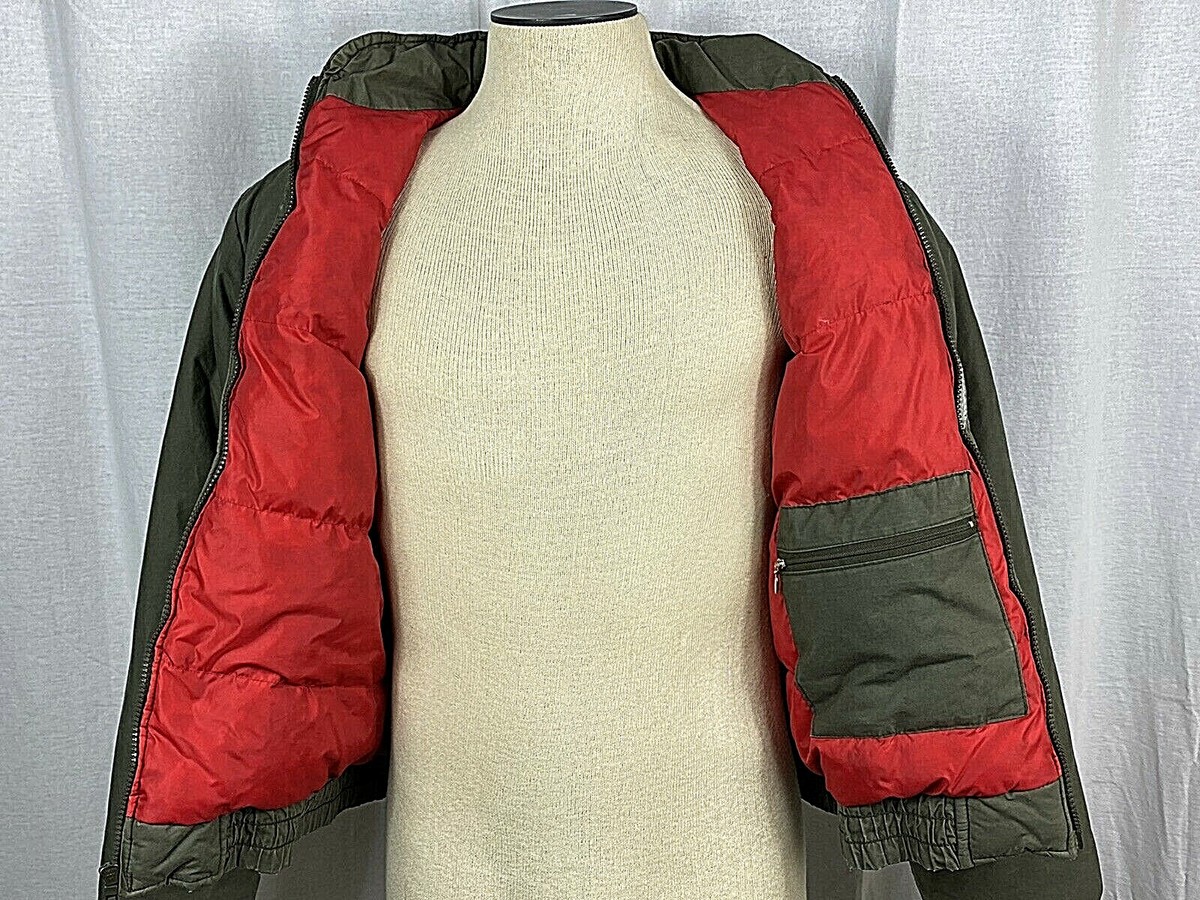 Vintage Nylon & Down Feather Winter Coat / Jacket Youth