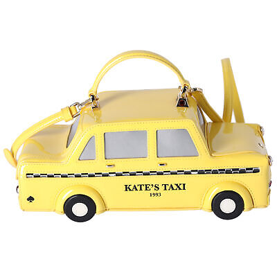 Kate Spade 3D NYC Taxi Yellow Cab Crossbody Bag KI975 Kate Spade 3D NYC Taxi Yellow Cab Crossbody Bag KI975