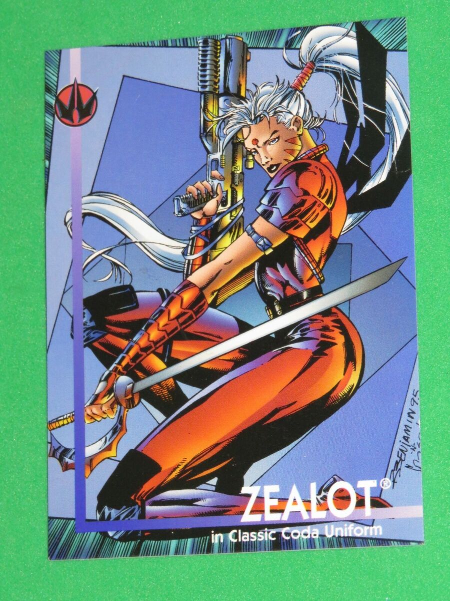 1995 WILDSTORM WILDCATS JIM LEE ZEALOT #18 PROMO PLAYMATES 1995 WILDSTORM WILDCATS JIM LEE ZEALOT #18 PROMO PLAYMATES