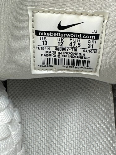 Nike Free Inneva Woven Mid 2015 Size 13 Brand New 800907-110 - Picture 16 of 19