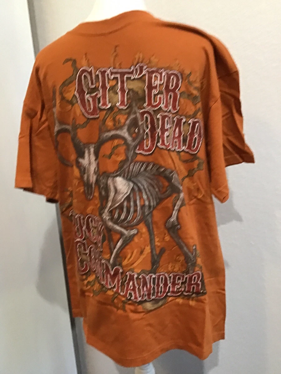 Burnt orange store graphic tee