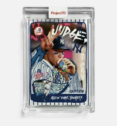Topps Project 70 Aaron Judge Card 58 by Gregory Siff Artist Proof AP # 43/51 