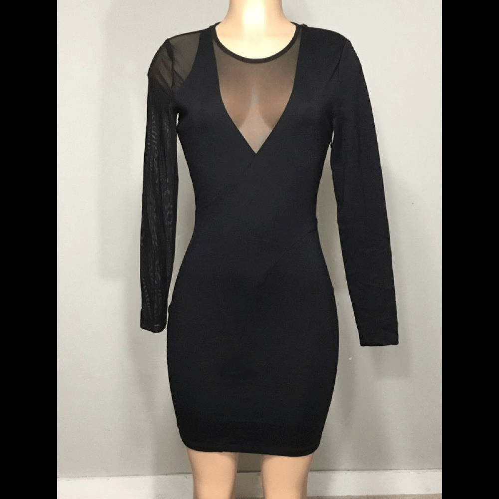 Guess black bodycon dress. NWOT