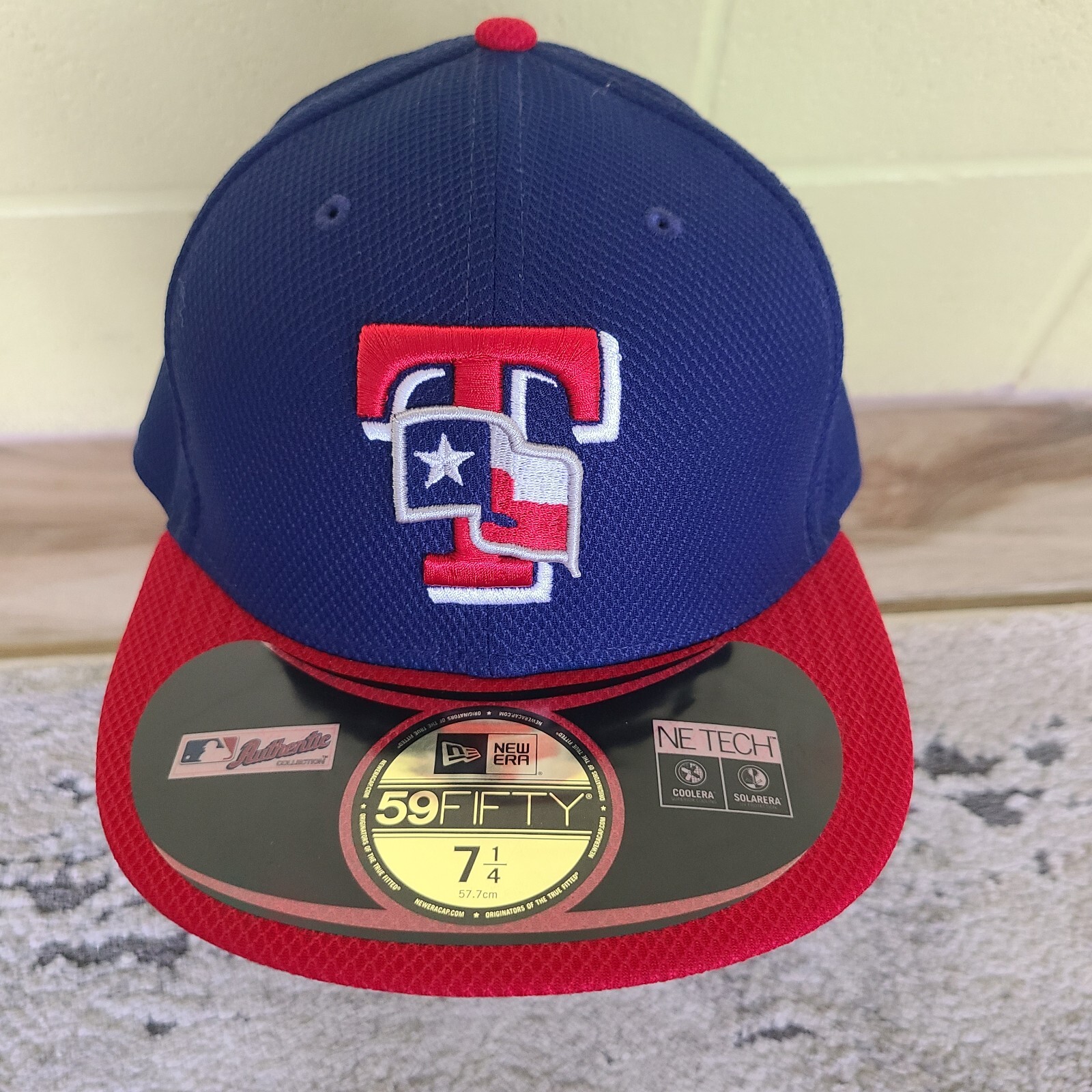 Texas Rangers 59Fifty Hat Cap MLB Baseball NEW WITH TAGS Size 7 1/4