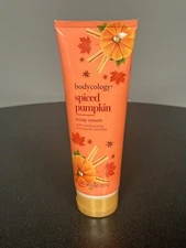 Bodycology Spiced Pumpkin Body Cream 8 Oz. With Moisturizing Rich Butter Complex