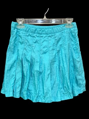Nike Skirt Womens Sz M-Turquoise- Box Pleated Golf Tennis/Athletic