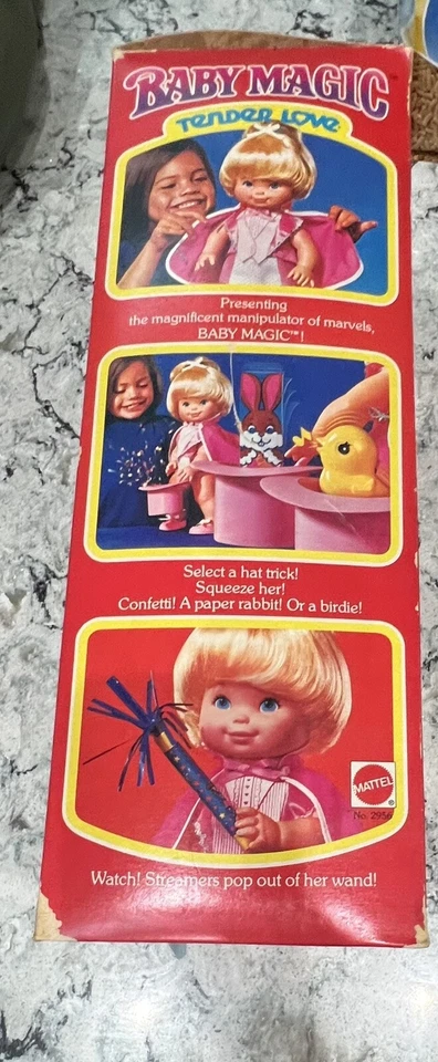 VINTAGE 1978 Mattel Baby Magic Doll Tender Love Brand New 14 Inches Tall - Image 2 of 4