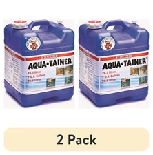 (2 pack) Reliance Aqua-Tainer Water Container 7 Gallon