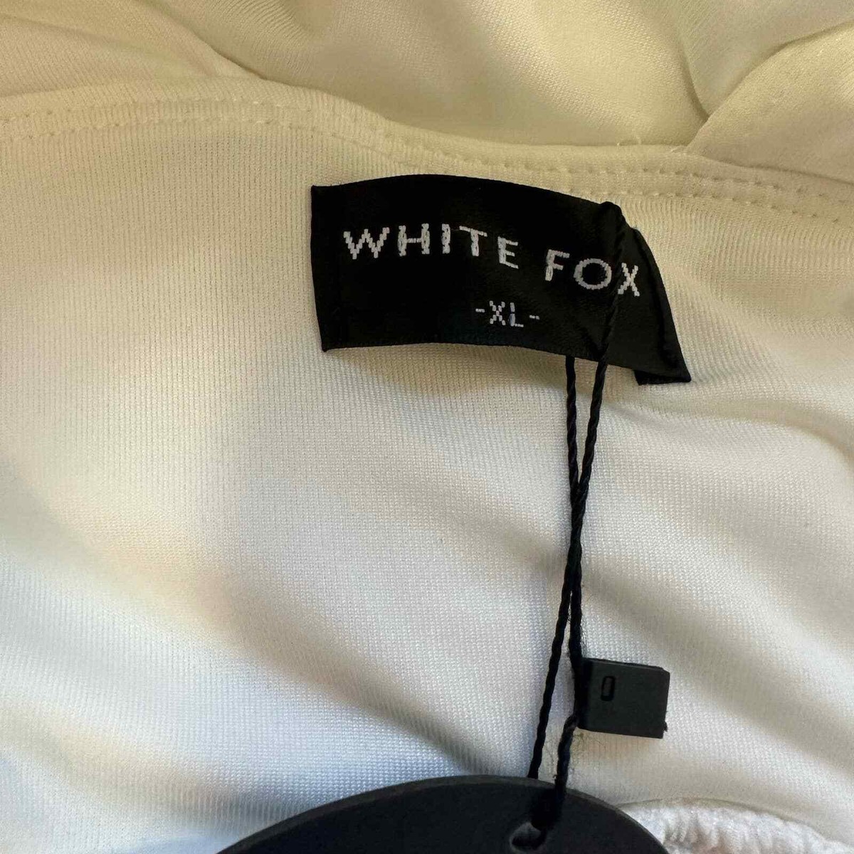 White Fox Boutique White My Pleasure Mini Dress w/Stretch sz XL NWT | eBay