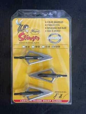 Magnus Broadheads Stinger 150 Grain 4 Blade 3 Pack BRAND NEW
