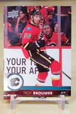 2017-18 Upper Deck Hockey Base #30 Troy Brouwer - Calgary Flames
