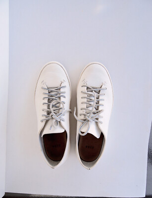 leder sneaker von FEIT 41 farbe chamois semi cordovan