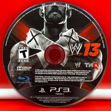 2012 THQ WWE 2013 PS3 Playstation 3 Video Game Disc Only