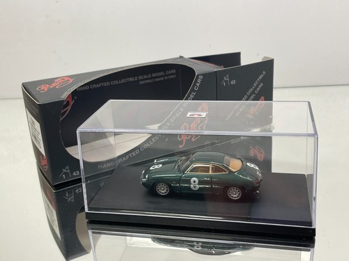 BANG 7303 ALFA ROMEO GIULIETTA SZ TARGA FLORIO 1961 #8 -GREEN 1:43- GOOD IN BOX - Imagen 4 de 10