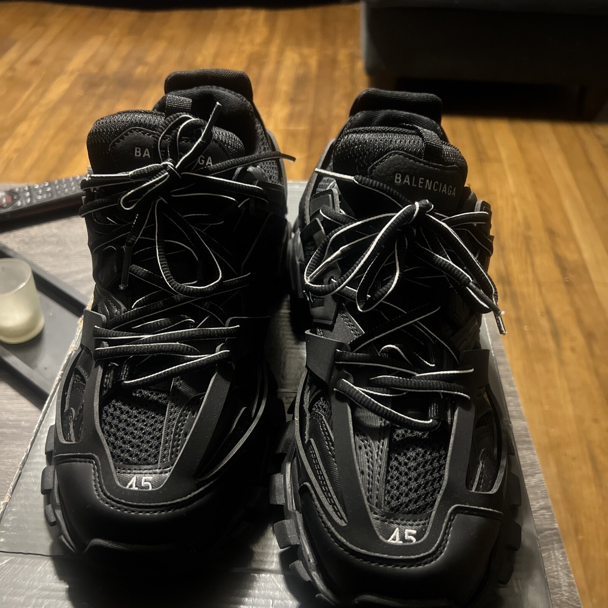 Size 11 - Balenciaga Track Triple Black for sale online | eBay