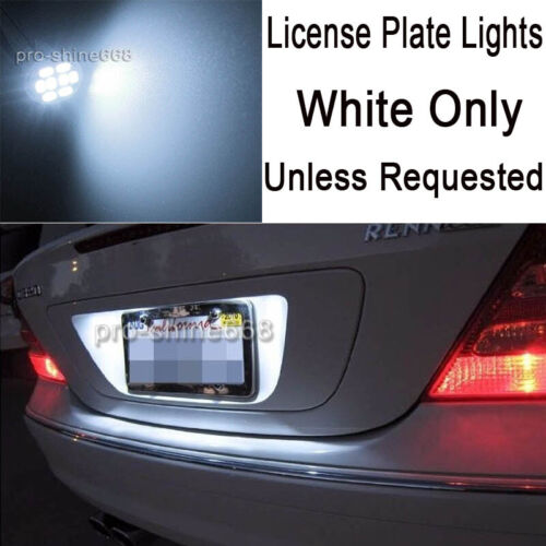 12x Xenon White Car Interior LED Light Bulb Kit for 01-2007 Dodge Grand Caravan - Picture 10 of 11