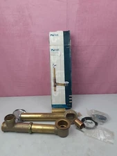 Trip Lever 1-1/2"  Brass Pipe  Bath Waste and Overflow chrome plated drain parts