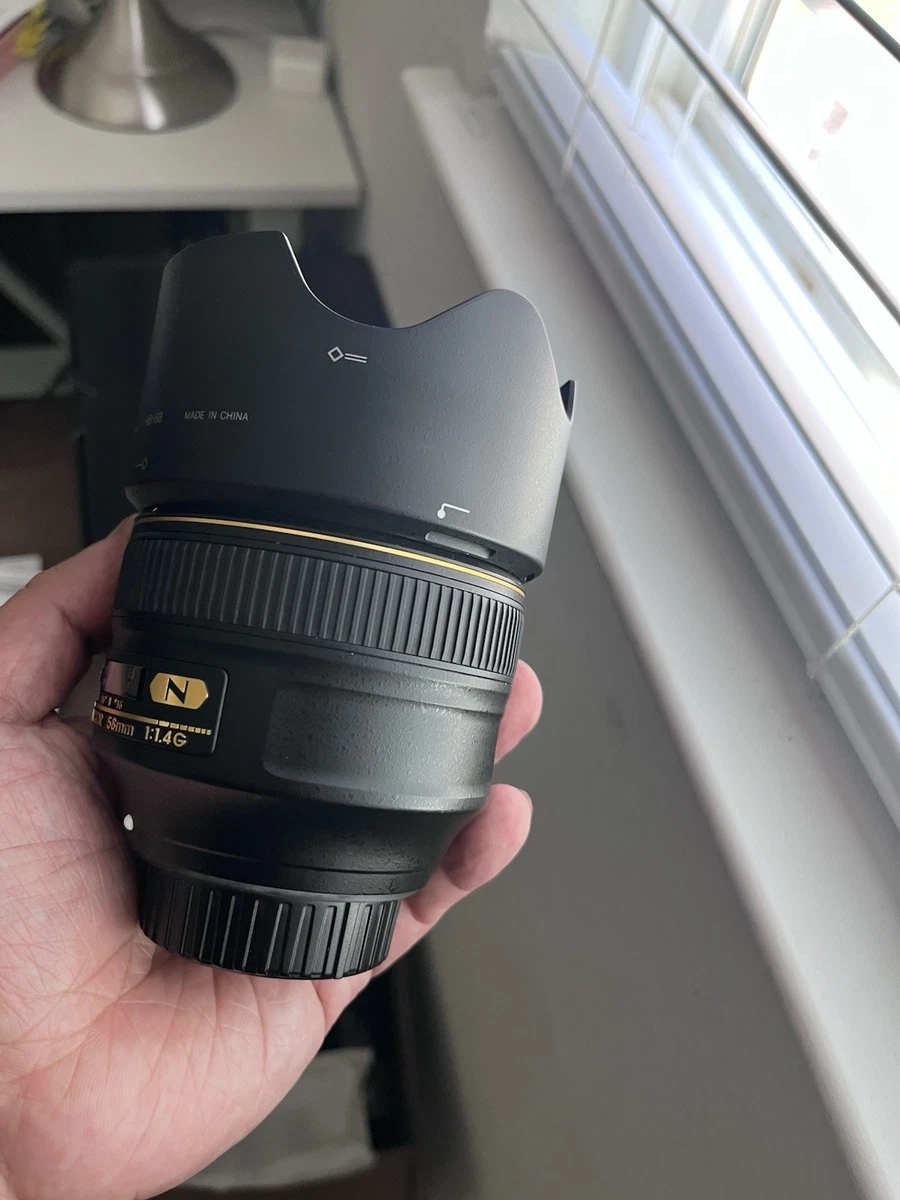 Nikon f/1.4 Lenses 58mm Focal for sale | eBay