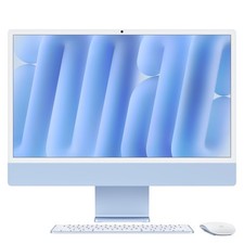 Apple iMac 24" M4 10-Core CPU 10-Core GPU 16GB 256GB SSD Blue