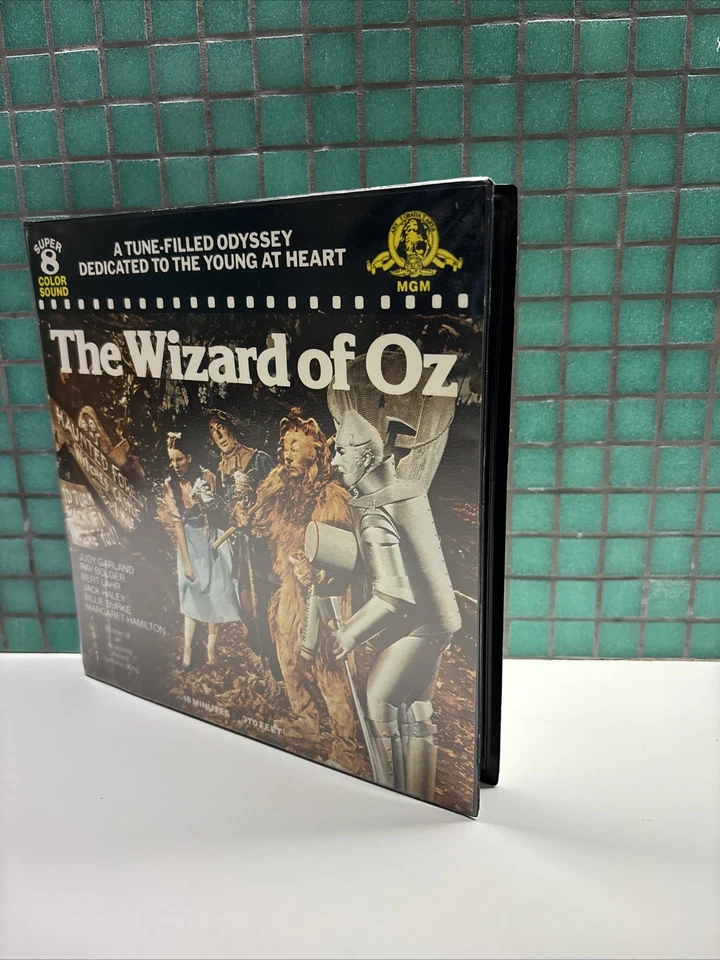 The Wizard of Oz 1939 Super 8 Color Sound 18min Film Reel in Case Rare Print - image 2 of 4