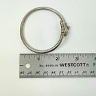 Vintage Bypass Sterling Silver Dolphin Figural Bangle Cuff Bracelet 15.2g — photo 7