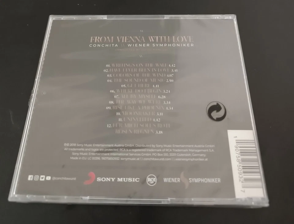 CD From Vienna With Love - Conchita & Wiener Symphoniker - Bild 2 von 2