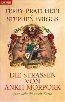 Die Straßen von Ankh-Morpork: Eine Scheibenweltkarte  vo... | Buch | Zustand gut
