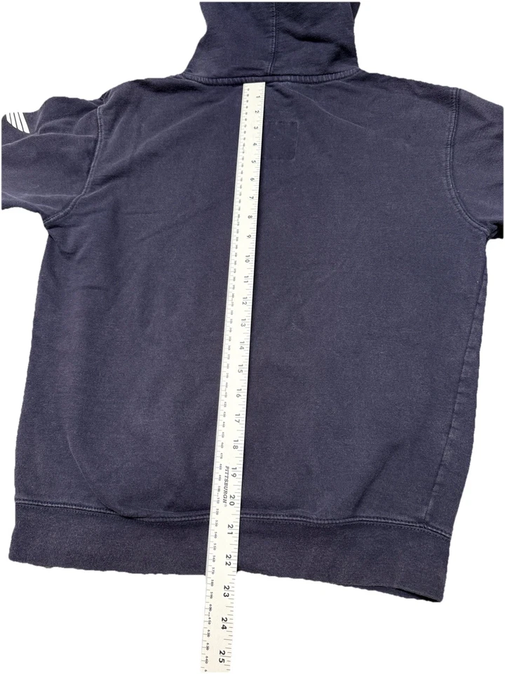 Sudadera con capucha Factory Effex Honda Stripes para jóvenes talla grande en azul marino Foto 4 de 4