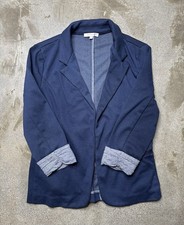 Skies Are Blue Women s Blue Blazer Jacket Medium