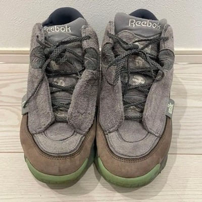Reebok Answer DMX Unik grau Wildleder Turnschuhe 28 cm Herren neu authentisch