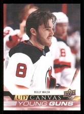 2022-23 Upper Deck UD Canvas #C233 Reilly Walsh Young Guns