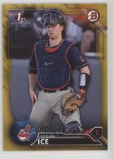 2016 Bowman Draft Draft Picks Gold 3/50 Logan Ice #BD-9 5c9