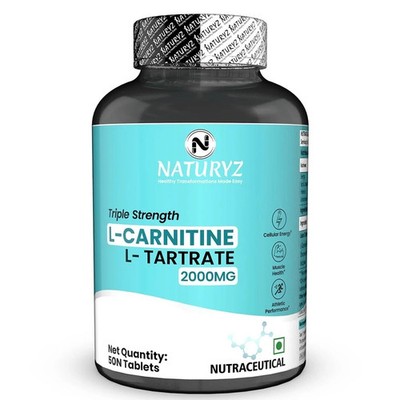 Naturyz Triple Strength LCarnitine Tartrate 2000 Mg Converts Fat Into Energy 