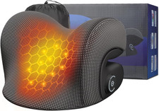 Wireless Heated Neck Stretcher for Pain Relief, Portable Cordless Neck Shoulder