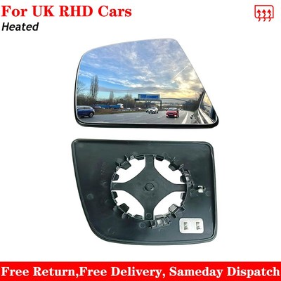 For Ford Tourneo Connect 2013-2019 Heated Wing Mirror Glass Right Driver Side