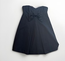 XXI Brand Strapless Mini Dress Sz Small Formal Dress Vintage Look Large Bow