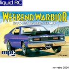 MPC 1019 1/25 1976 Dodge Dart Weekend Warrior Plastic Model Kit