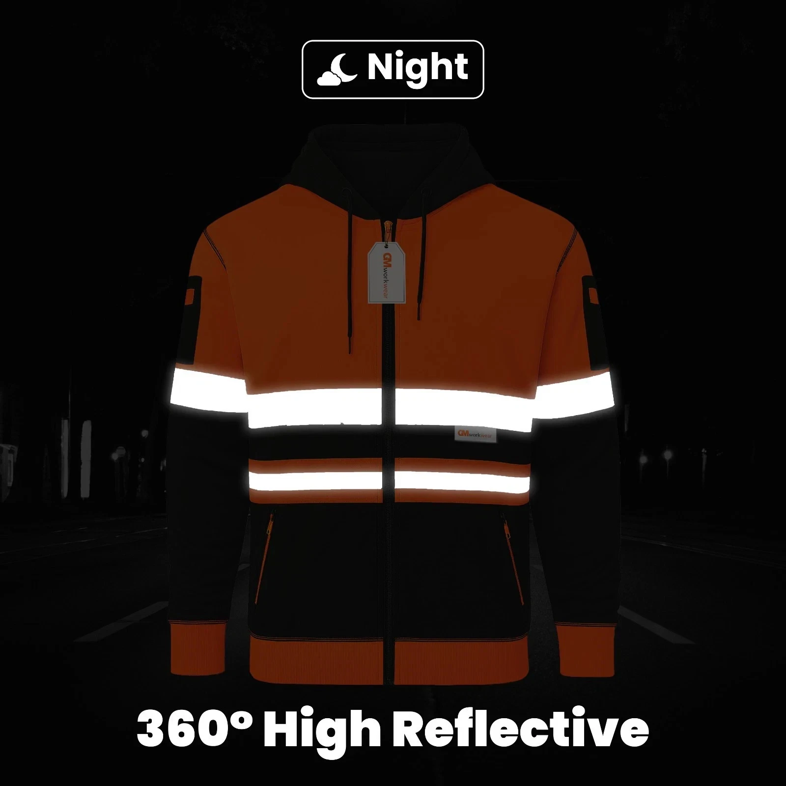 Additional full-zip hoodie product view 5