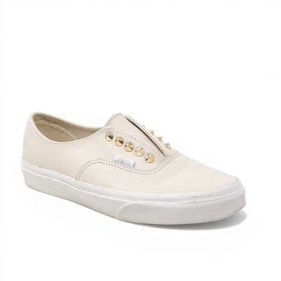 Vans Slip-On Cream Sneakers Old Skool Skate Shoes Classic Slip-On Platform Shoe in Oatmeal Beige | Vans main image 3