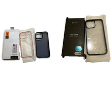 Spigen Ultra Hybrid x2 & Supcase for iPhone 13 Pro Max Pink, Blue, Black