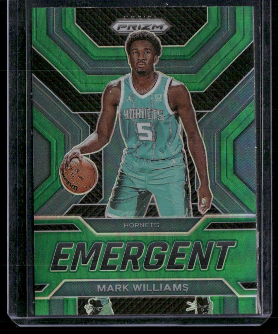 2022-23 Panini Prizm #24 Mark Williams Emergent Prizms Green SUNS FAST SHIPPING