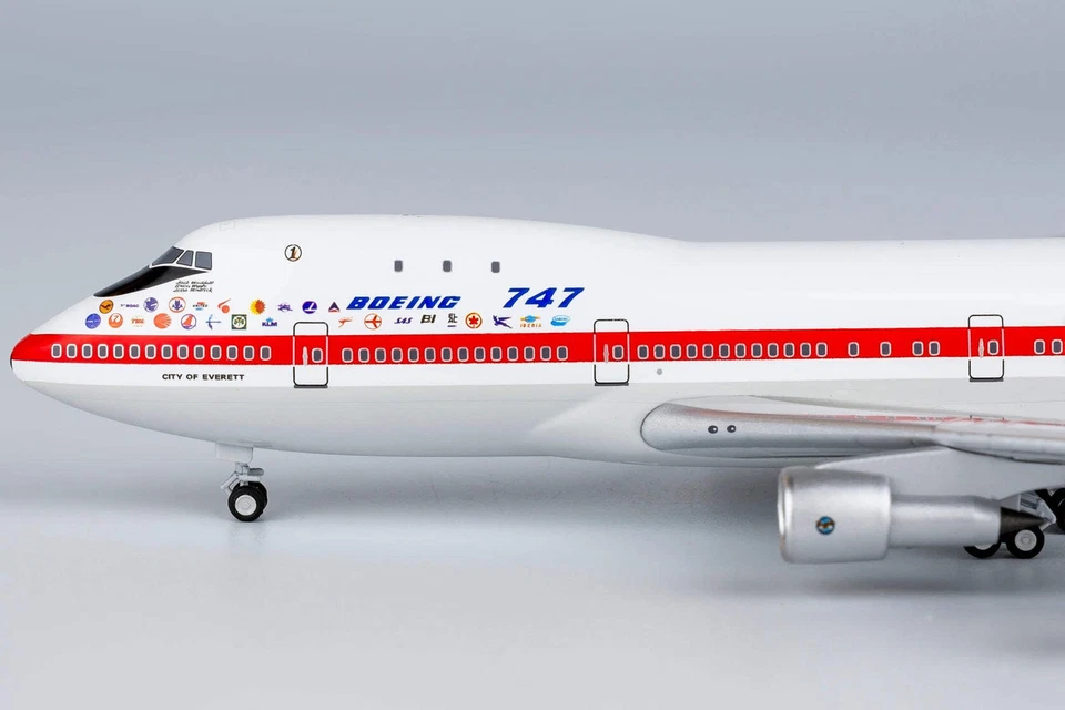 Modelli NG 1/400 La Boeing Company 747-100 N7470 Chiamata "Città Di Everett" - Immagine 3 di 4