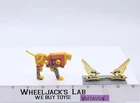 Steeljaw GOLD 100% Complete 1986 Vintage G1 Transformers Lion Figure