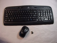 LOGITECH MK320 WIRELESS COMBO WITH MEDIA SHORTCUTS KEYBOARD 7 MOUSE