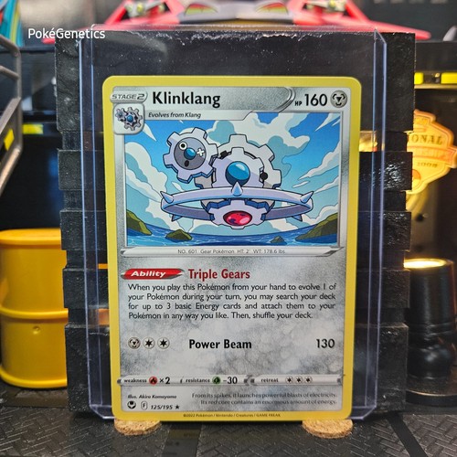 Klinklang Silver Tempest Pokémon TCG 125/195 Sword & Shield SWSH12 Rare
