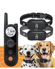 MIMOFPET Wireless Dog Fence for 2 Dogs - 25FT to 3500FT No Static Electric Fence