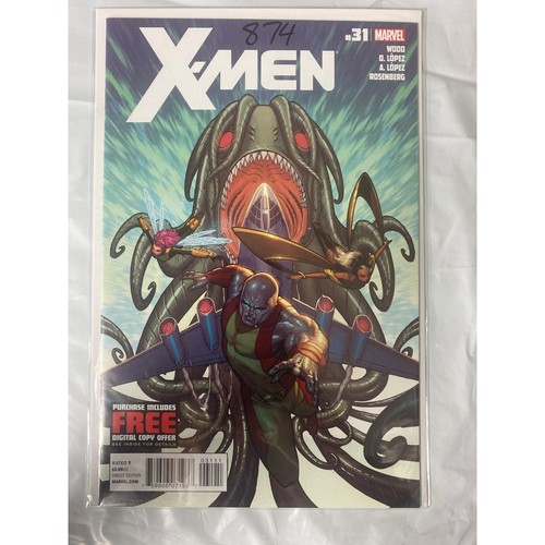 Marvel X-Men #31 Volume 3 Brian Wood David Lopez Storm Colossus Pixie 2012