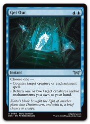 Get Out 60/469 Duskmourn: House of Horror MTG Uncommon Instant