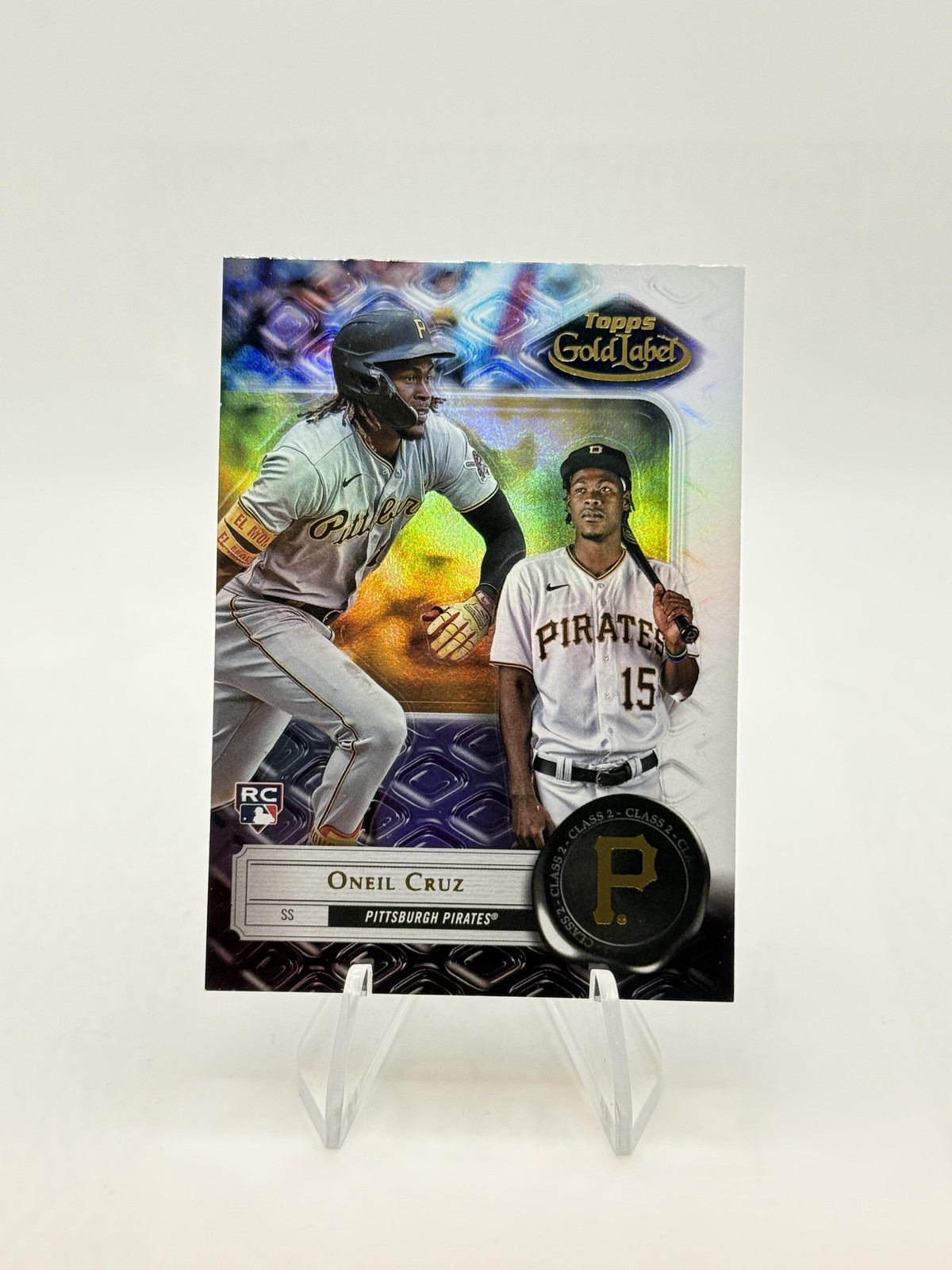 2022 Topps Gold Label Oneil Cruz Rookie #95 Class 2 Pittsburgh Pirates RC