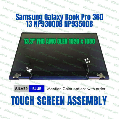 13.3'' LCD Touch Screen Assembly Samsung Galaxy Book2 PRO 360 NP930QDB FHD